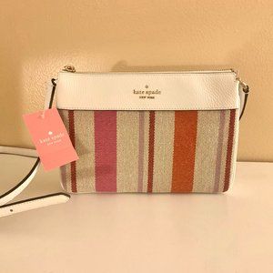 Kate Spade Leila Striped Purse